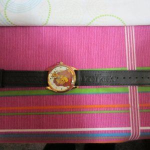 DISNEY LION KING LEATHER STRAP WATCH